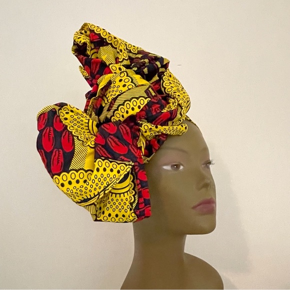 African Print Ankara Headwrap - Picture 4 of 5